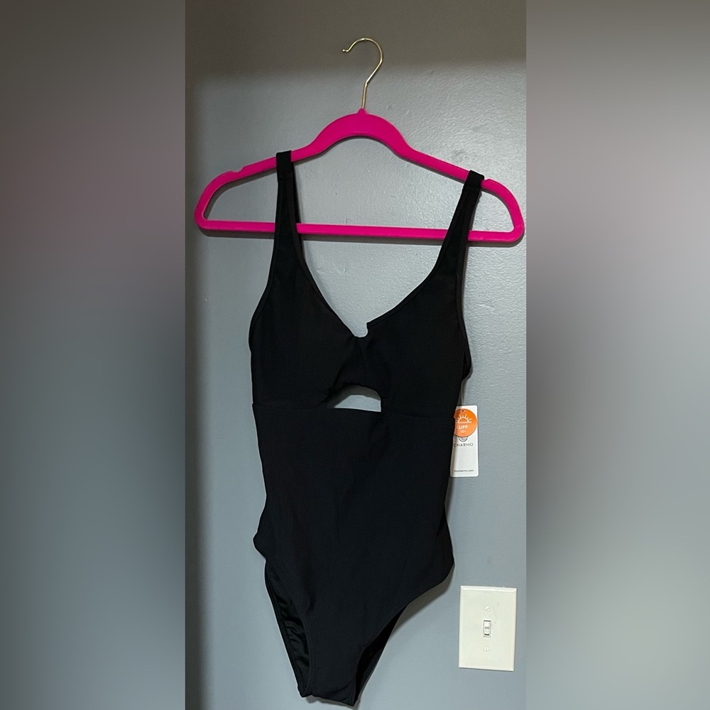 Charmo Black One Piece Bathing Suit